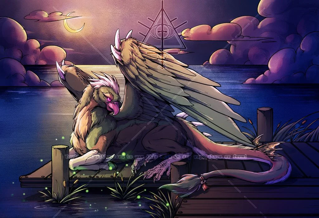  [gift] Wait till the sky grows bright by 辐射渡鸦, 狮鹫