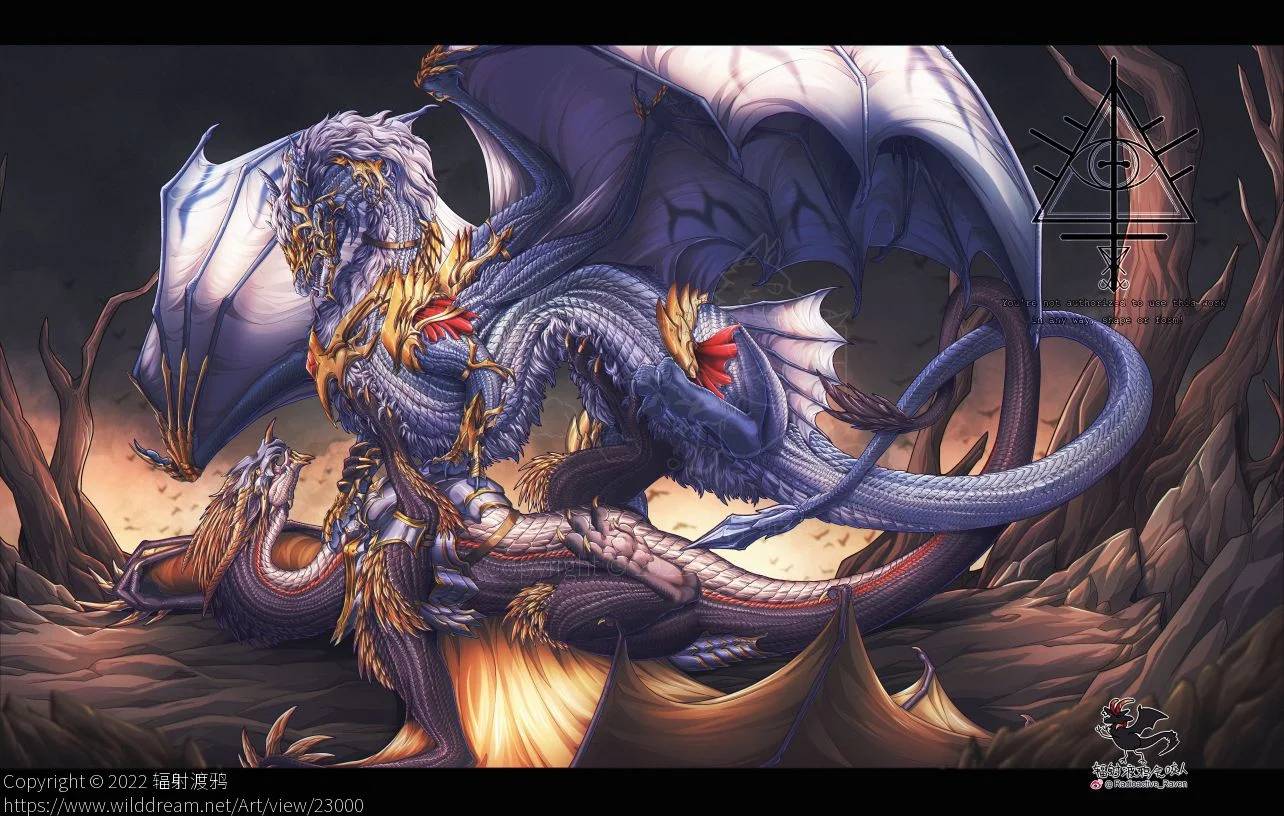 【稿】Triumph by 辐射渡鸦, 龙, 西方龙, 幻想生物