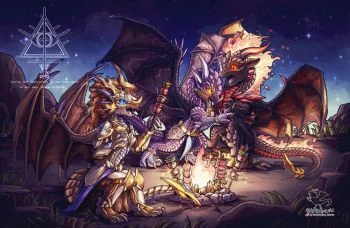 【稿】篝火晚会 by 辐射渡鸦