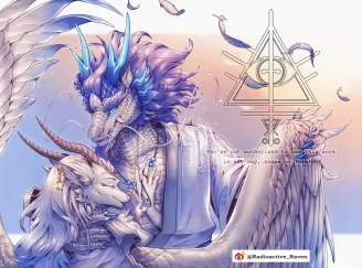 【稿】依偎 by 辐射渡鸦