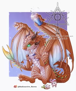 【Q小立绘】打游戏肯定要喝奶茶 by 辐射渡鸦