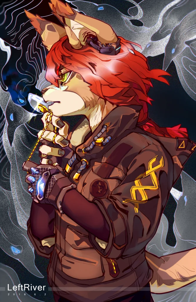 满金 by 吠鬼, OC, 兽人