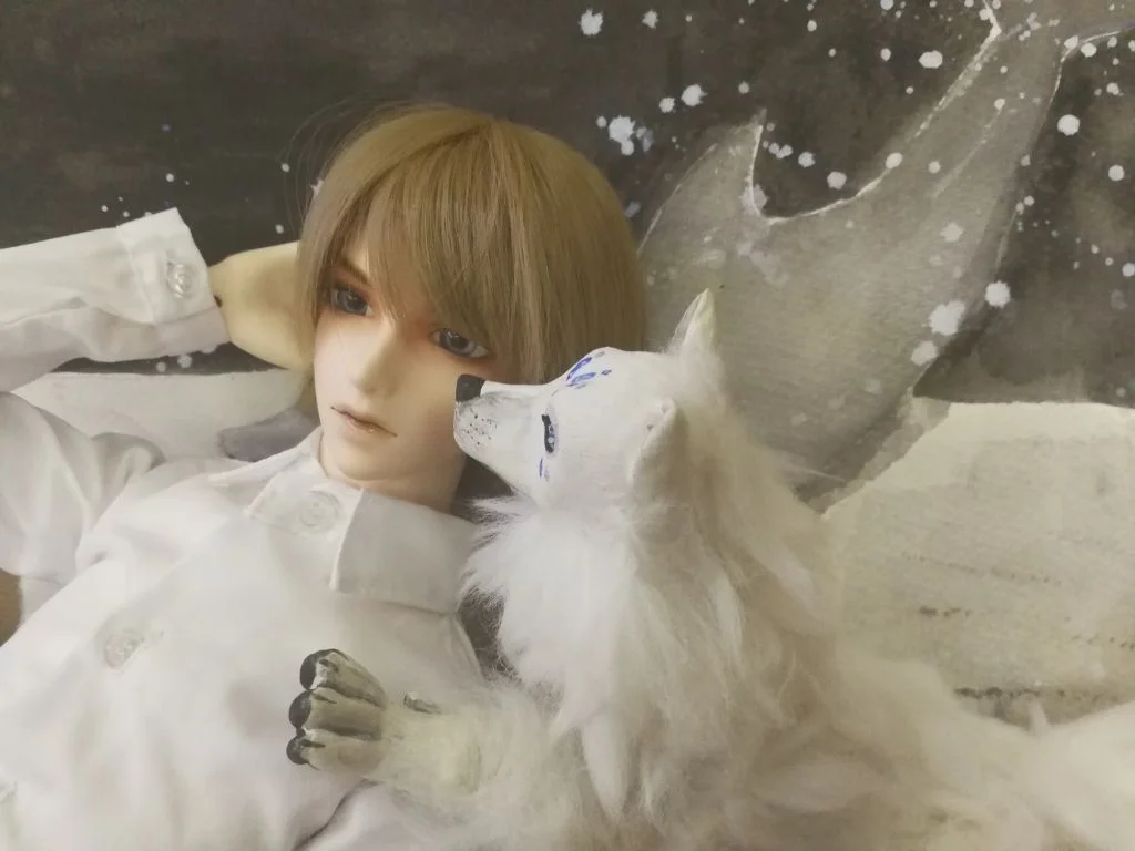 可动艺术玩偶 瑞文 by FurryFenris, bjd,  poseable artdoll, 手作, 狼