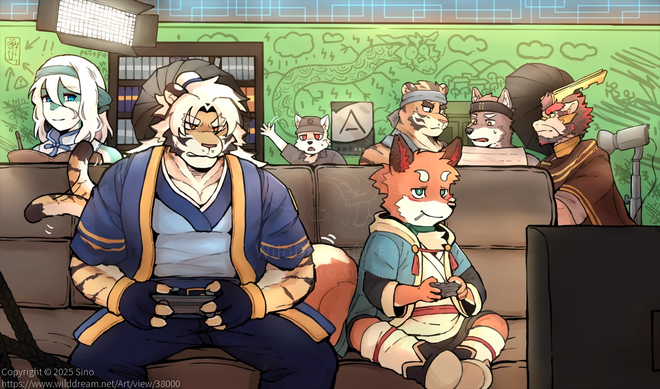 🐺🐯🦊🐍🐯🐉🐺 by Sino
