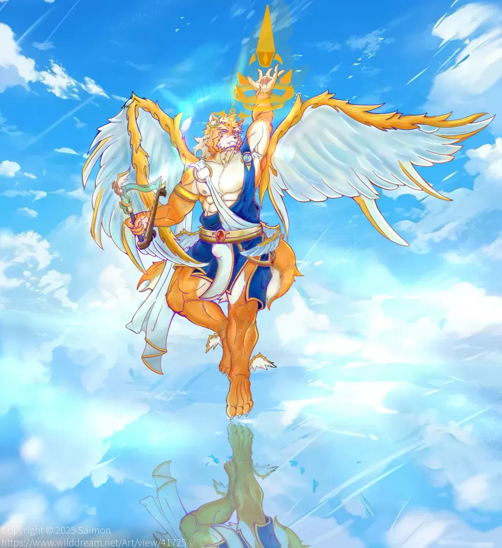将世界锚定（通透） by Saimon, #犬兽人#神明