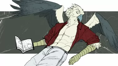 ［稿］鹅-午休 by 白猞枷沫