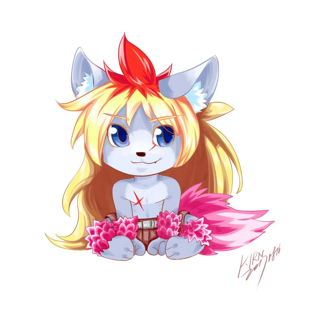 灰猫 Q版赠图 by Yee, Q版, 赠图