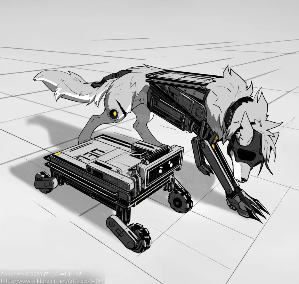 机器狗和机器狗 by 小狼KillerWolf