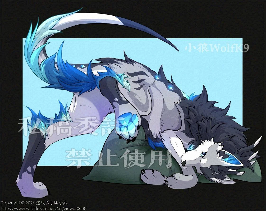 【稿件展示】蓝龙龙 by 小狼KillerWolf