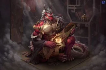 雾深古韵 by 不想当画家的Fydraen
