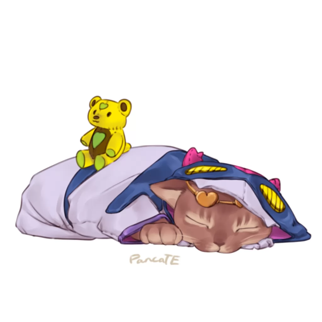 🍦➡️✨🐱✨ by 毛猫饼子PancaTE, 猫, 香草冰
