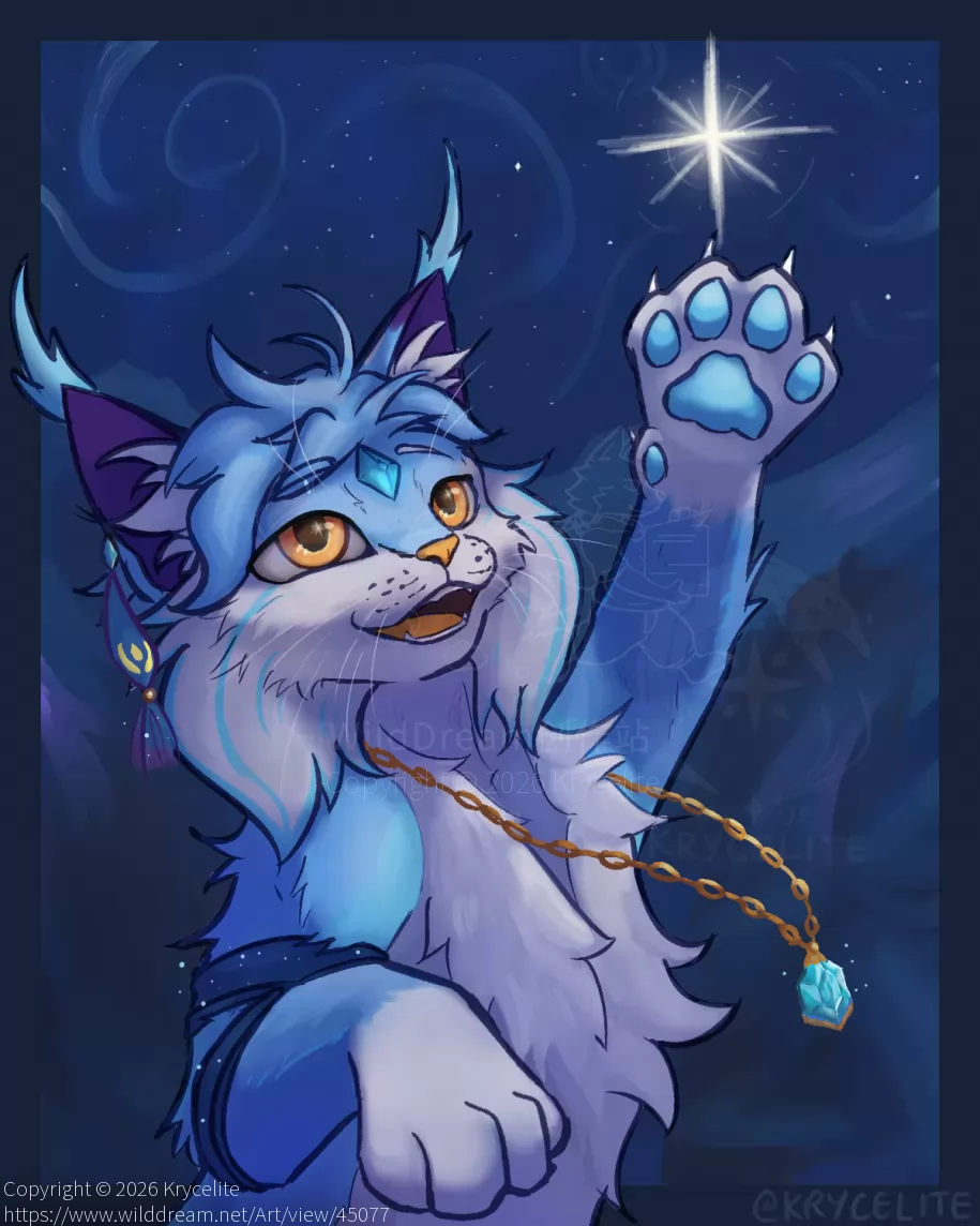 寻光 by Krycelite, cat, fursona, lynx, 猫