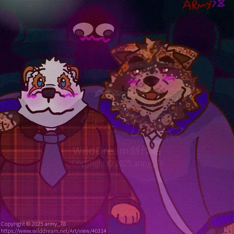 Two lovely people having a date! by army_78