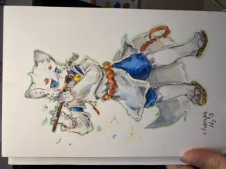 khdkah（watercolor） by 氧化氢泡陈皮