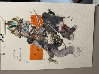 saki（watercolor） by 氧化氢泡陈皮