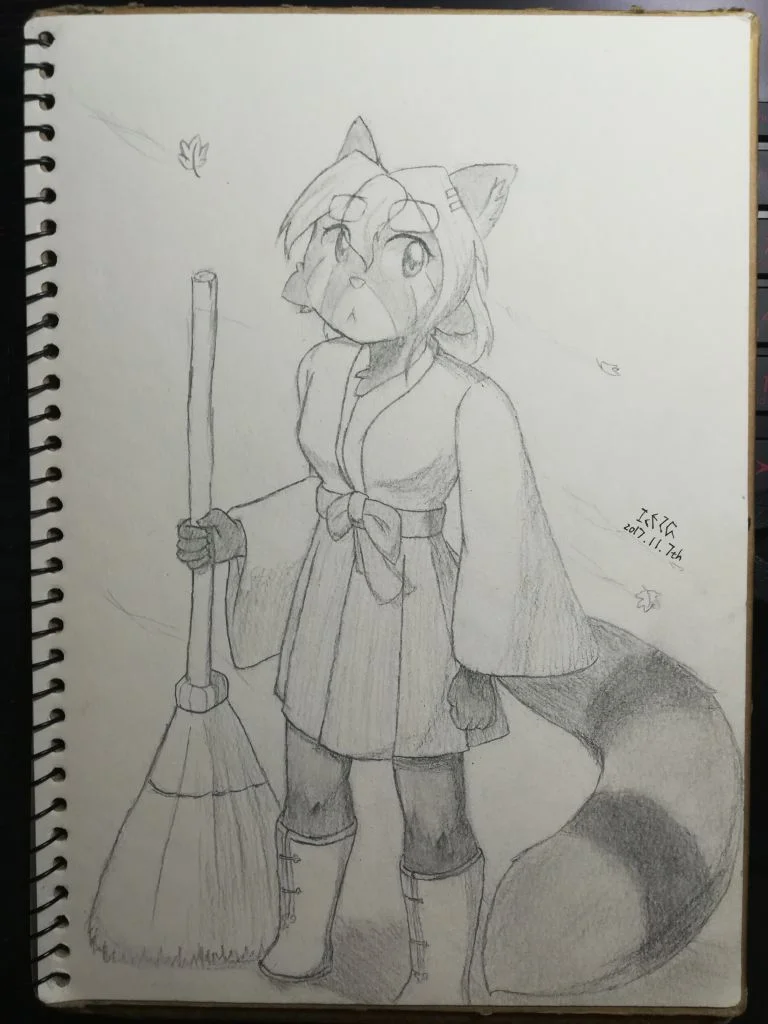 巫女【？ by IcE2G, 小熊猫, 巫女服