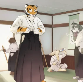 放课后的合气道部活室