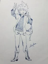 给水瓶狼的赠图