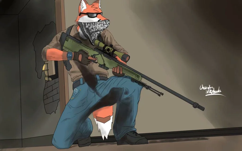 No rushB by Charwin_Starbucks, 狐狸, fox, csgo