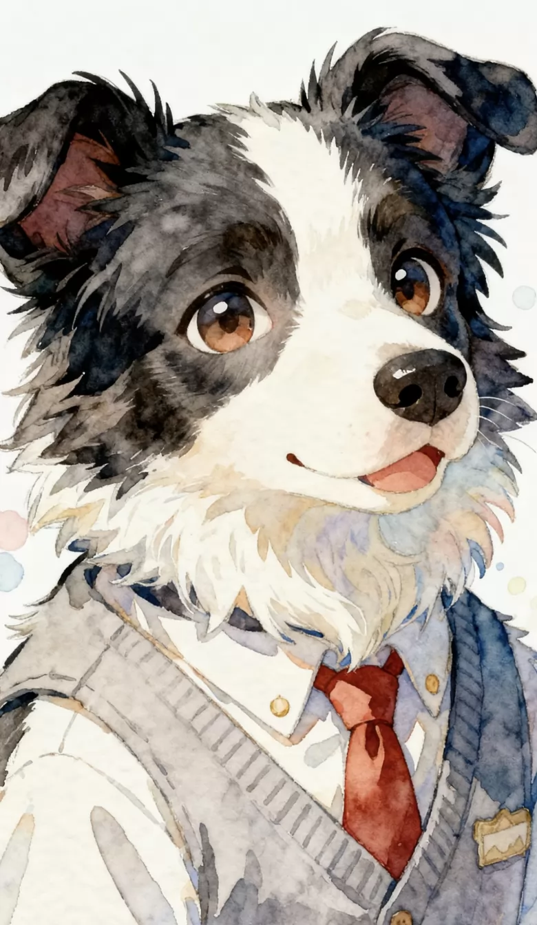 摸的小边牧 by 墨犬5230