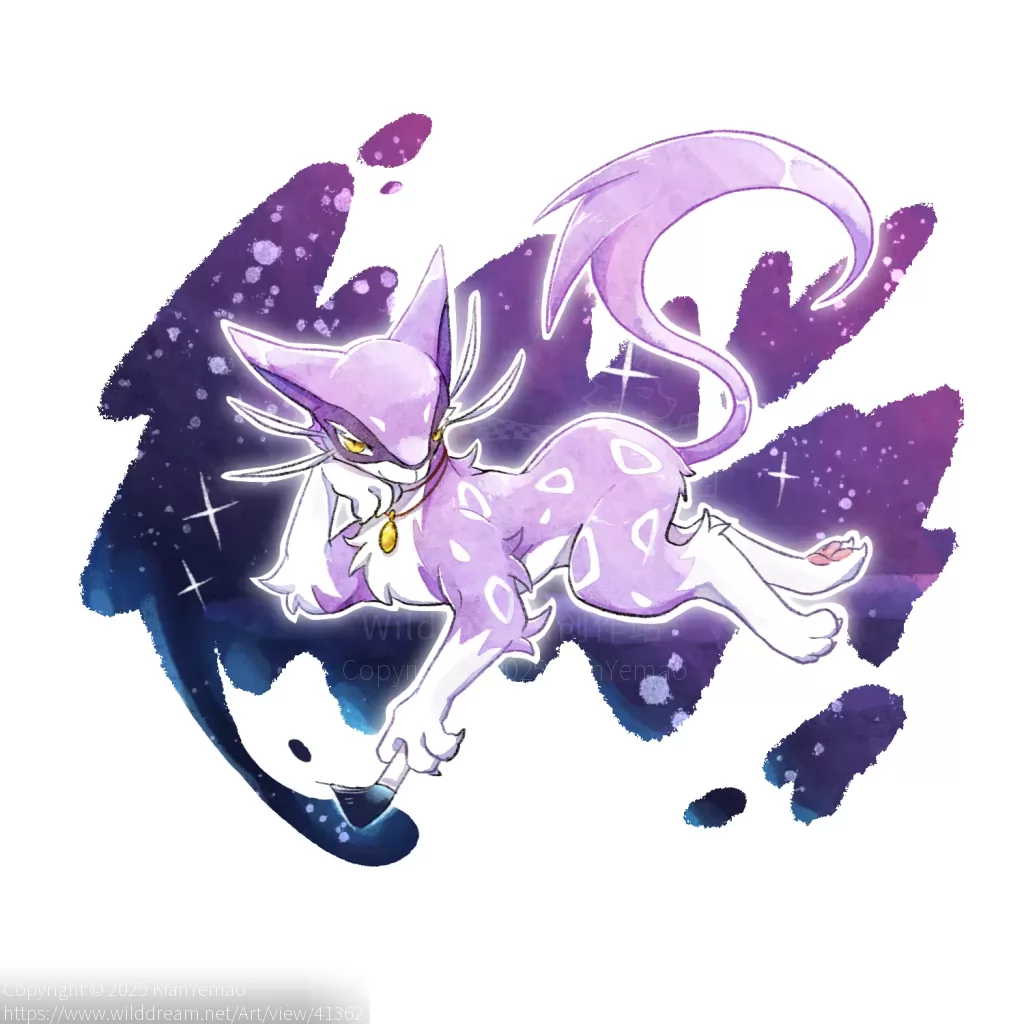 夜色 by KianYemao, OC, 兽, 宝可梦