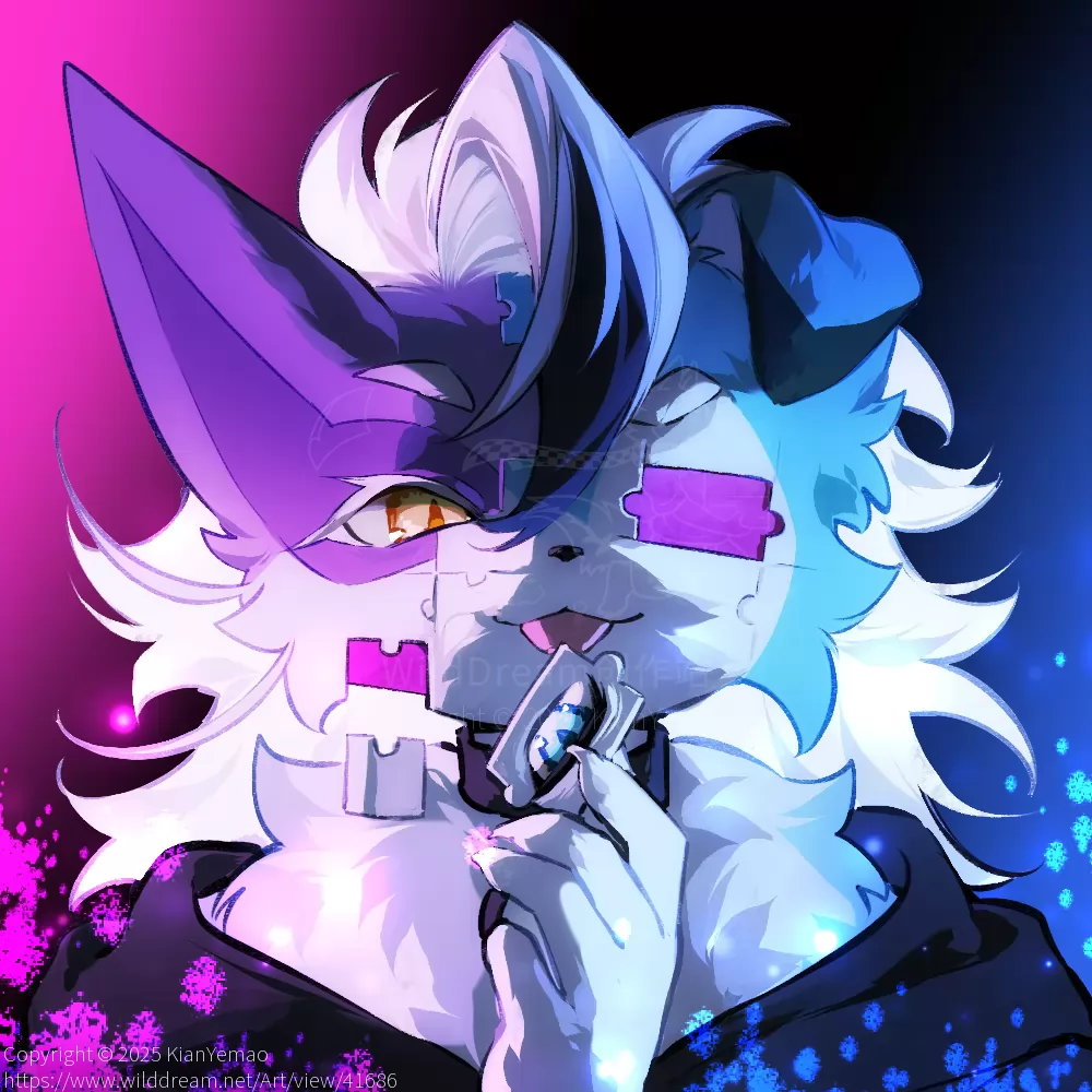 拼图 by KianYemao, furry, OC, 兽人