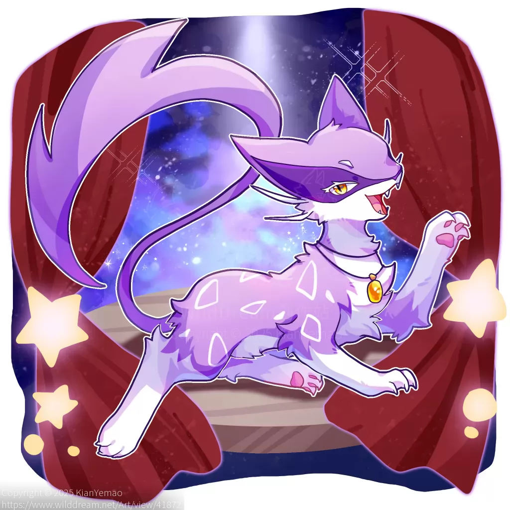 星光舞台 by KianYemao, furry, OC, 宝可梦, 兽