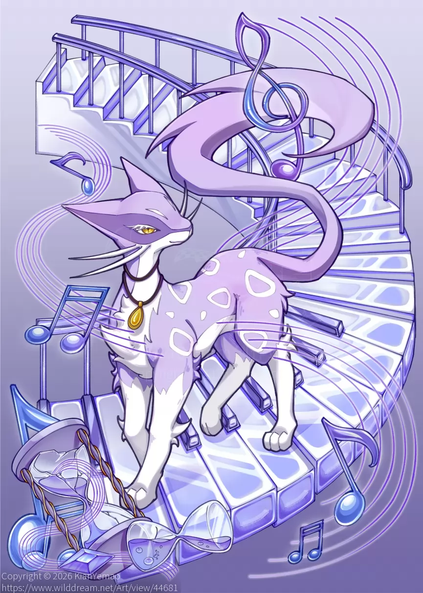 琴键 by KianYemao, furry, OC, 兽, 兽设, 宝可梦