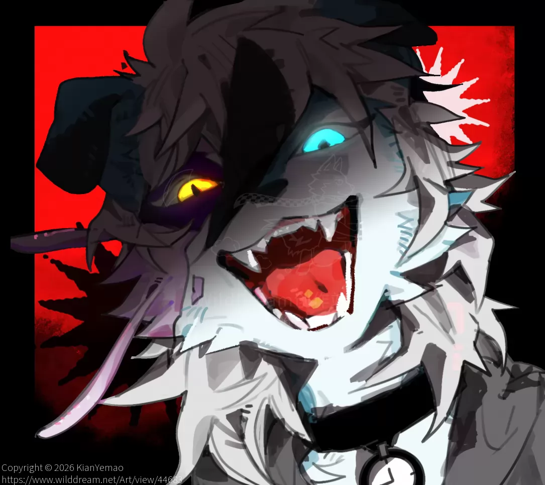 smile by KianYemao, furry, OC, 兽人, 兽设