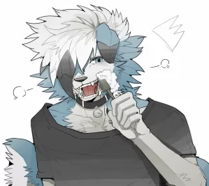 刷牙