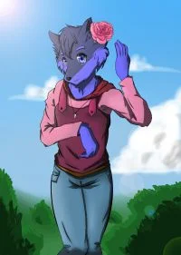 fluffy交换绘画