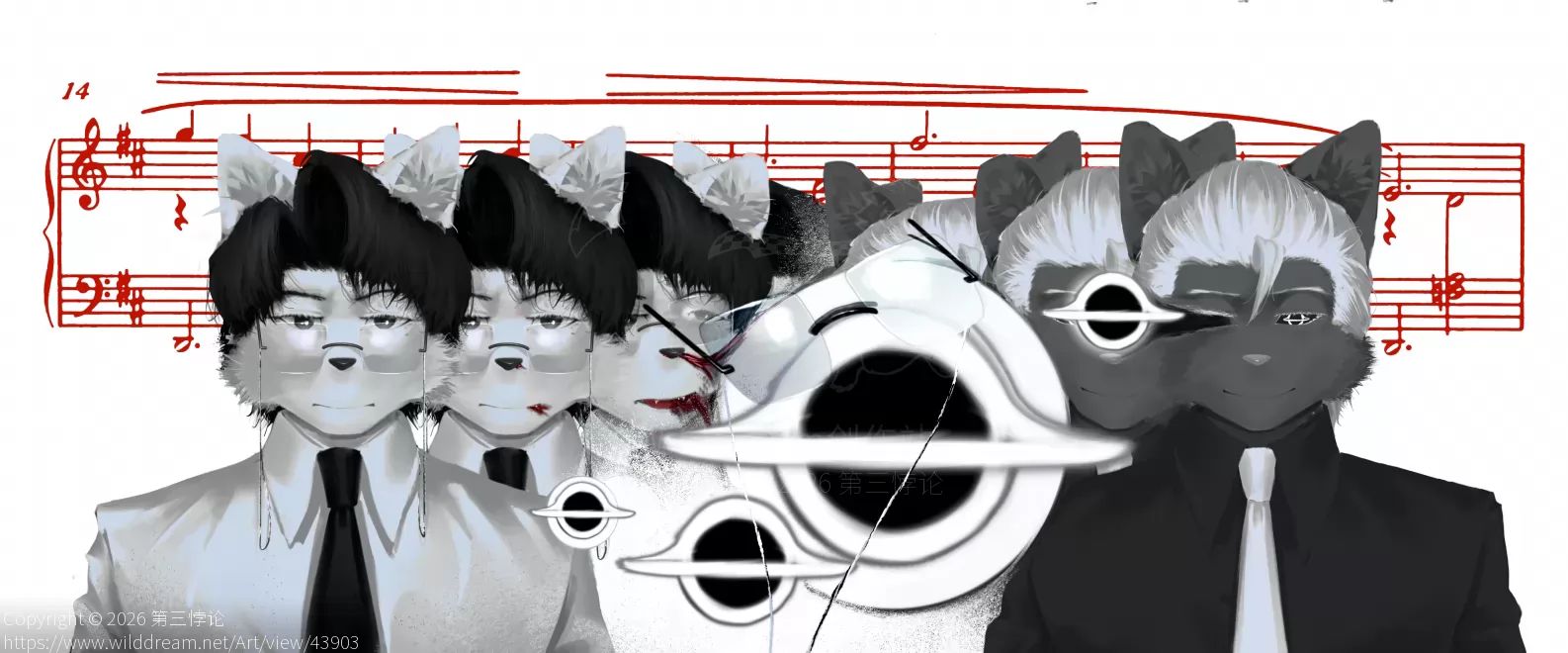 共生 · Symbiosis by 第三悖论, Furry, 福瑞