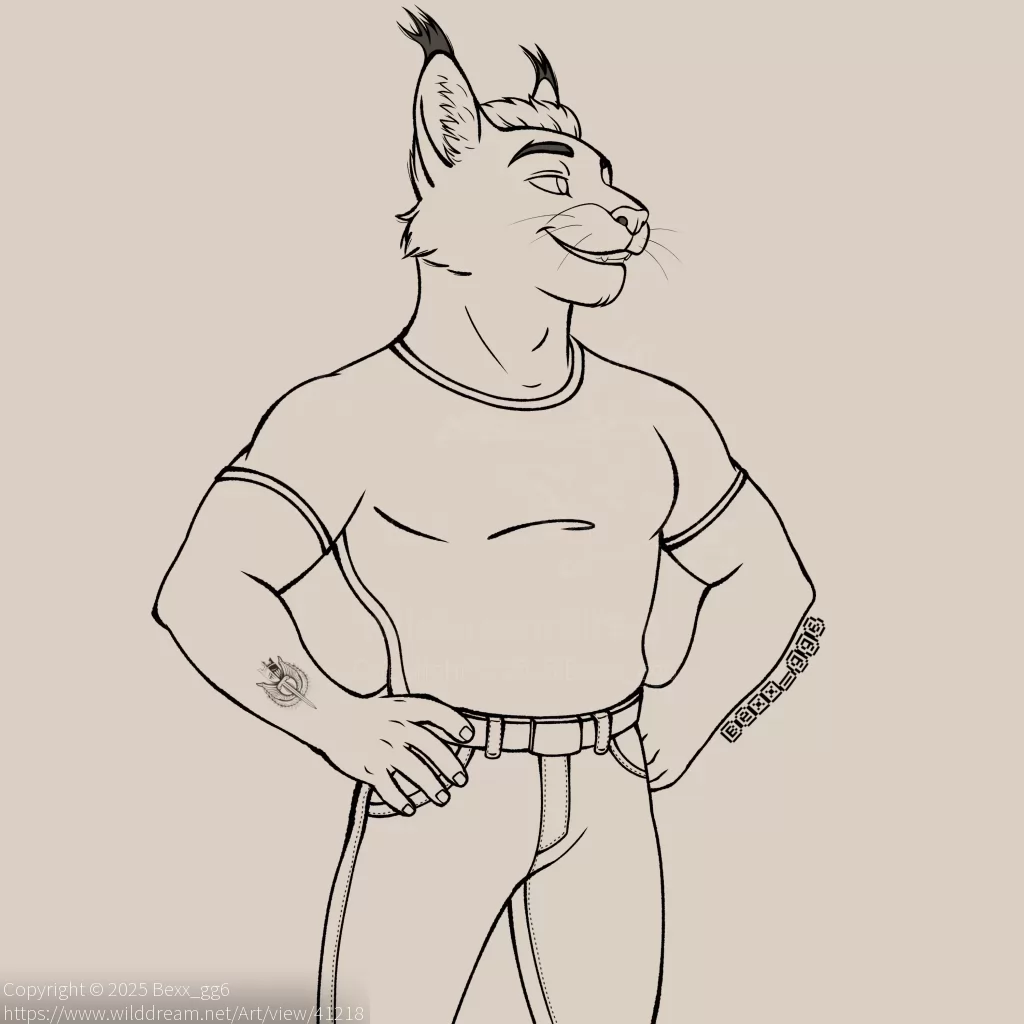 Wip Soap McTavish 💕 by Bexx_gg6, Art, Call of duty, Caracal, Cat, Cod, Commission, Digital, Digital drawing, Feline, Furry, John McTavish , Lynx, Military , Mohawk , Scotland , Soap, Soap McTavish , Tactical, Tight shirt