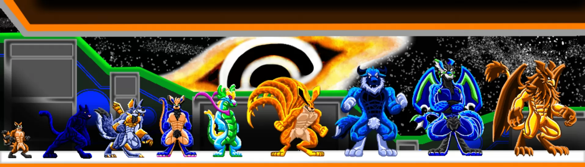 Kaiju Chronicles: Sprite Test by Kobaltkai