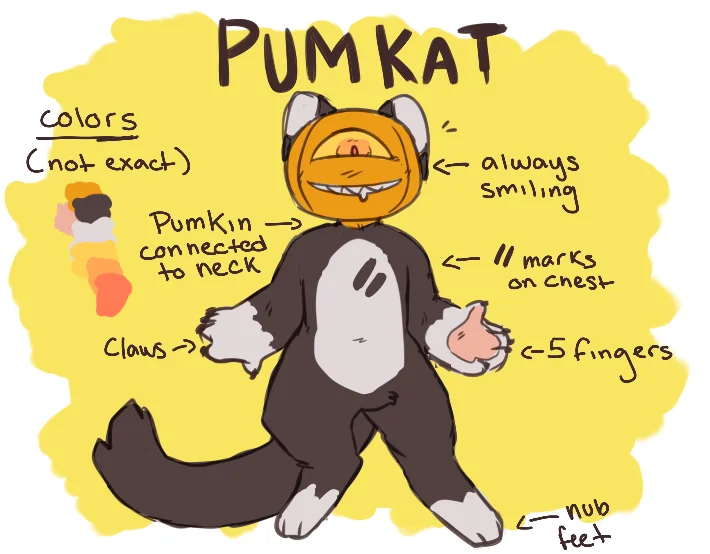 pumkat ref by brutalbunny