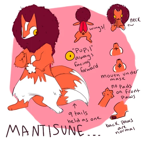 [speedpaint] mantisune ref by brutalbunny