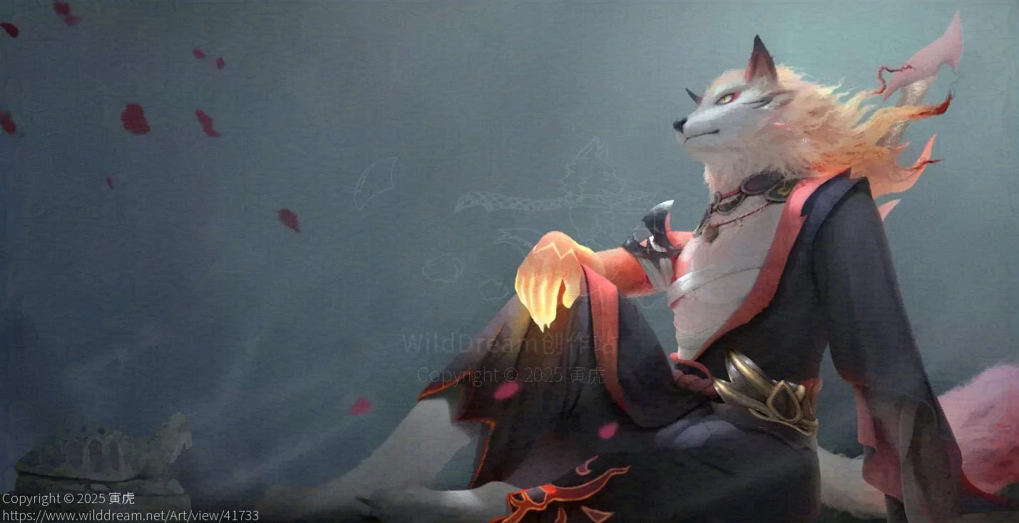 帝炎 by 寅虎, furry , 帝炎, 长安幻想