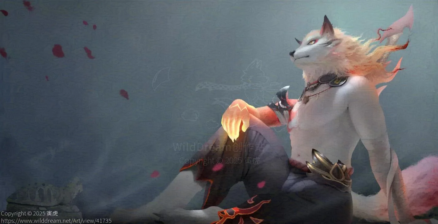帝炎 by 寅虎, furry , 帝炎, 长安幻想