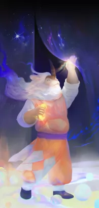 【莽眼】之【手握日月摘星辰】 by 寅虎