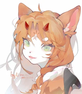 速涂摸鱼稿100R头像18 by 离i