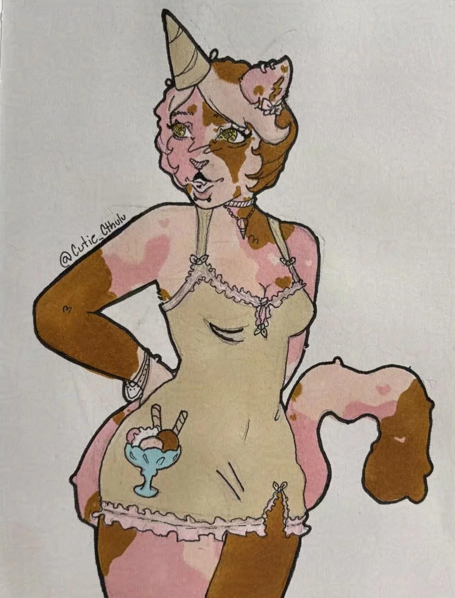 Neom<3 by CutieCthulu, Icecream, Cat, Furry