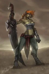  D&D Character: Tsosga by Bleats
