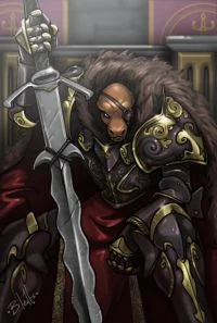 A King on his Throne by Bleats