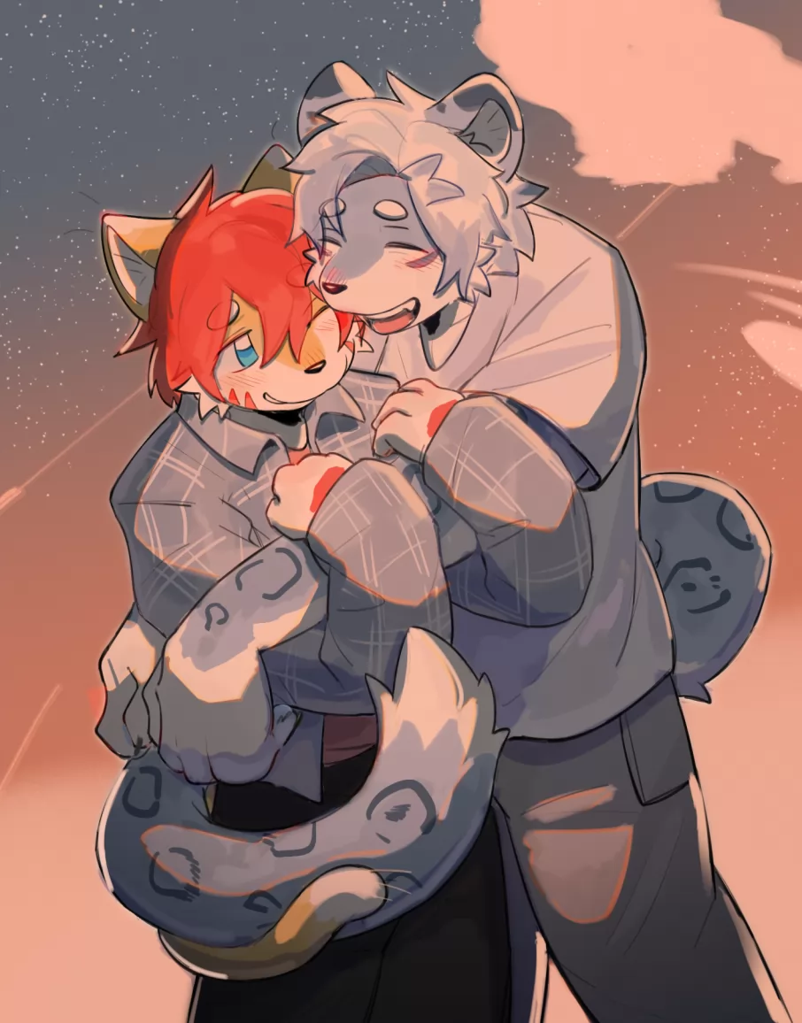 大猫小猫 by 花耳猜
