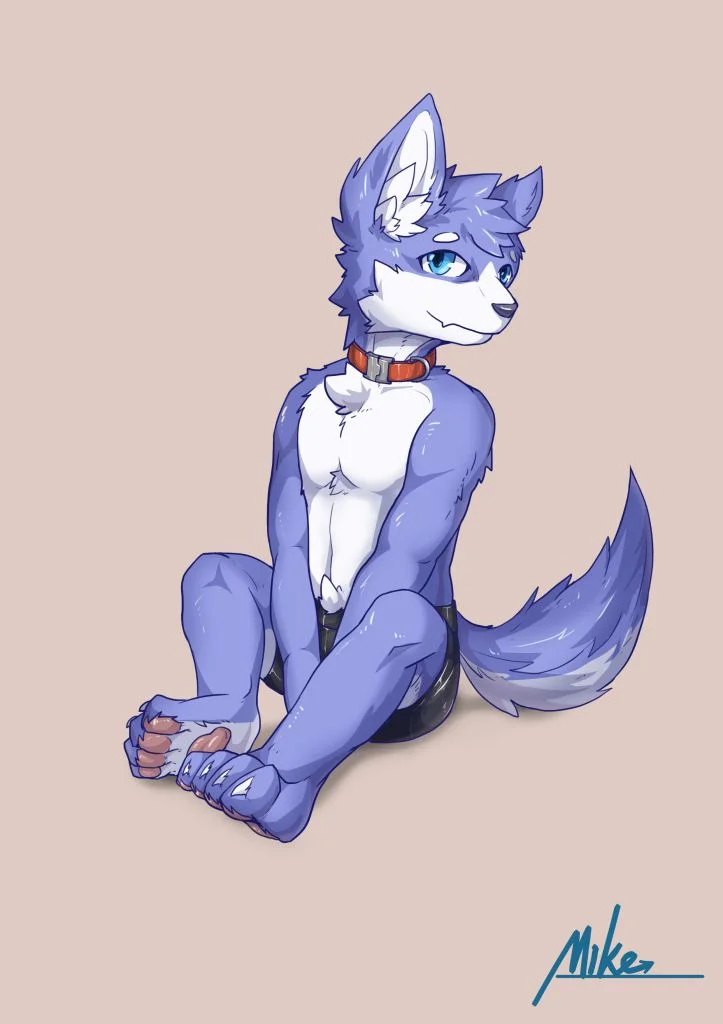 小兽 by Mike, 狼, furry, 兽太