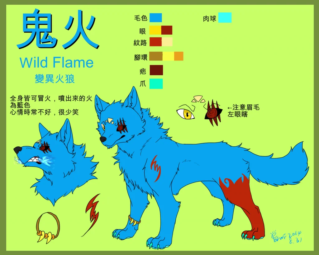 鬼火 by BlueFlame