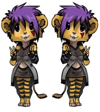 chibi 2 color