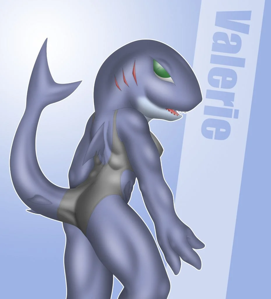 Valerie the Shark by BillK3