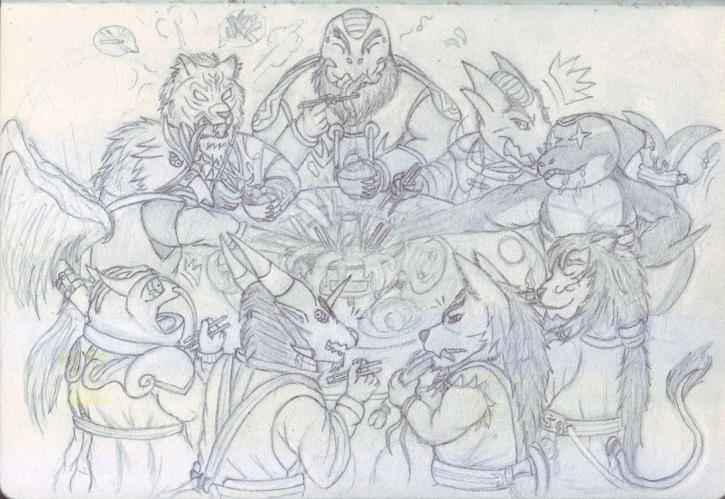 2020-除夕 by SoDragom, 龍生九子, 中華神獸, 新年, 除夕