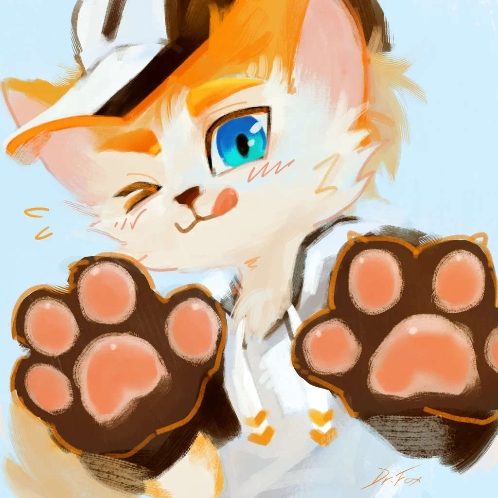 兽化金 by Dr.Fox, 兽人, furry, kemono, 金, 凹凸世界, 兽化